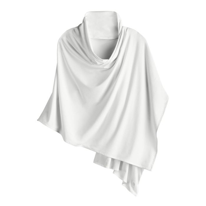 Coolibar - UV-sjaal voor dames - wit